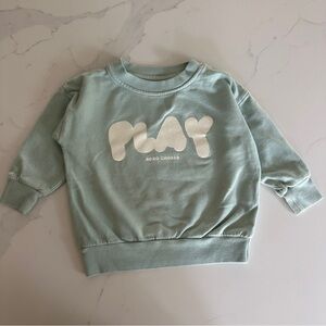 Bobo Choses Light Green Play Sweatshirt
